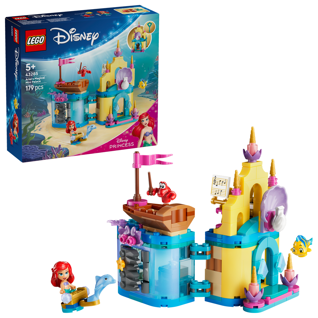 לגו │ Disney Princess - מיני ארמון קסום של אריאל (43285)-2