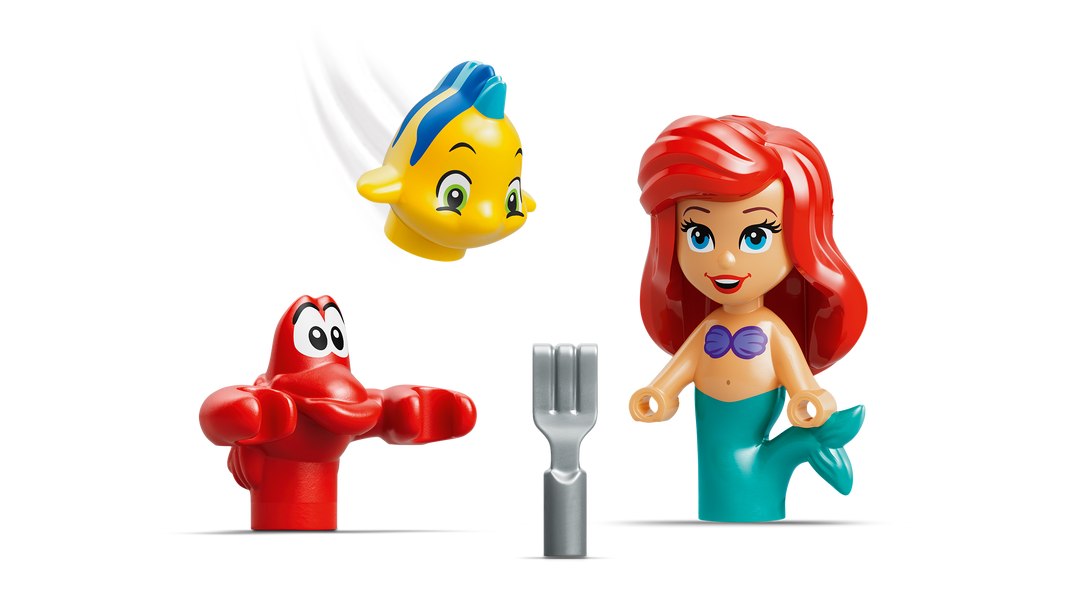 לגו │ Disney Princess - מיני ארמון קסום של אריאל (43285)-3