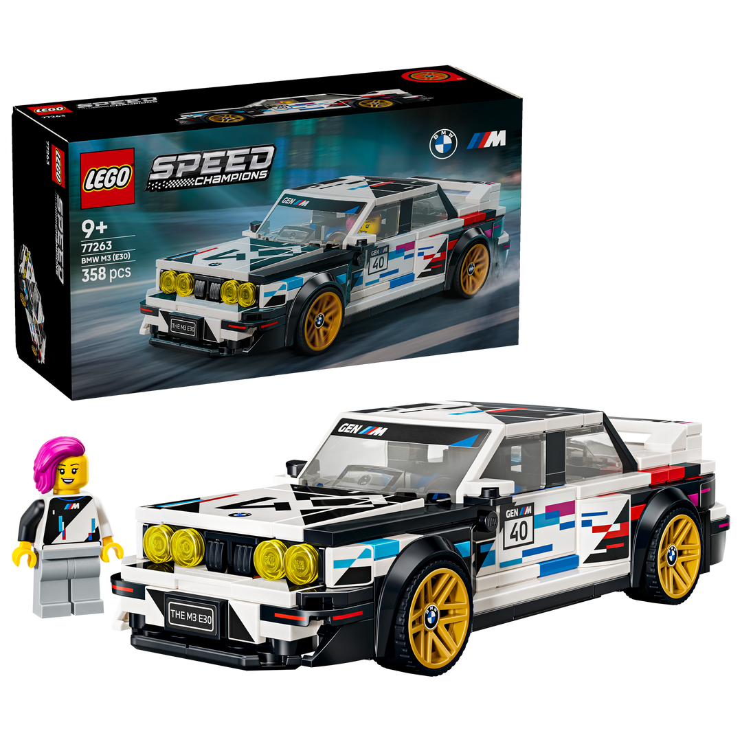 לגו Speed Champions - BMW M3 (E30) (77263)-1