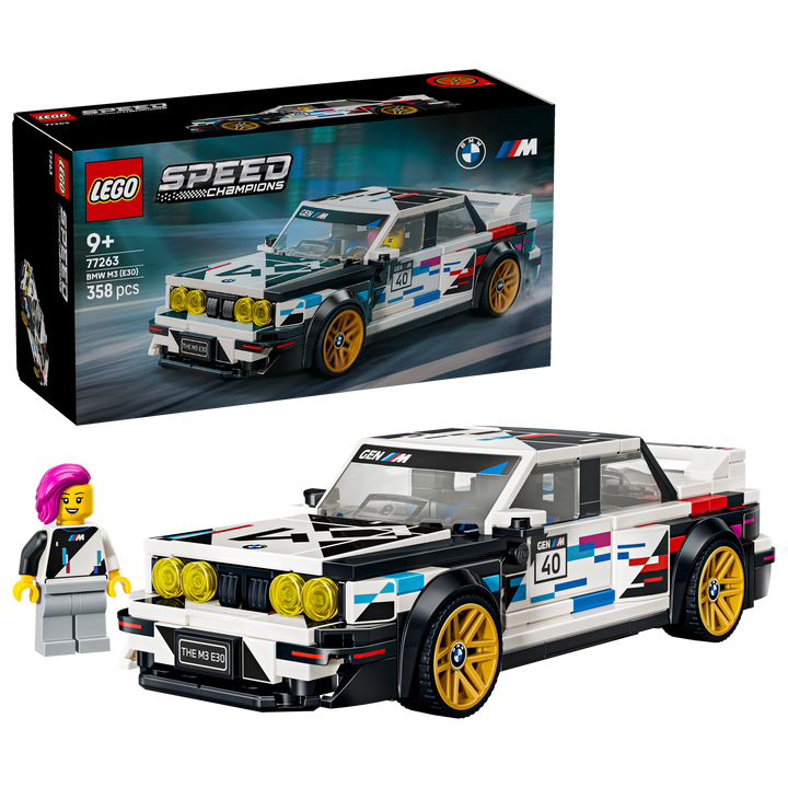 לגו Speed Champions - BMW M3 (E30) (77263)-2