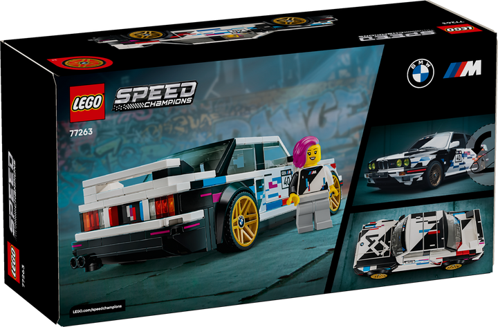 לגו Speed Champions - BMW M3 (E30) (77263)-3