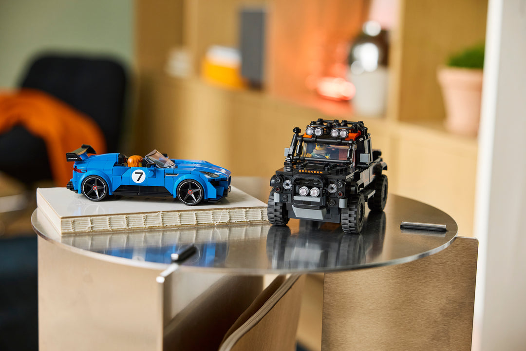 לגו Speed Champions - Jaguar Project 7 ו-Land Rover Defender (77264)-10