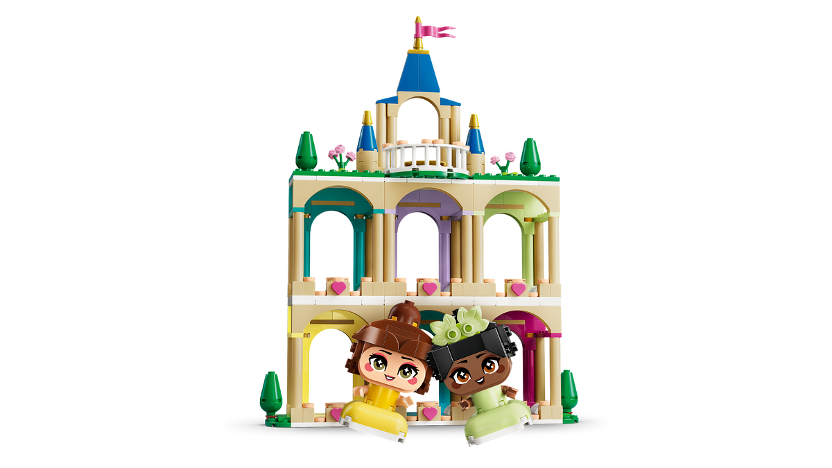 לגו DISNEY - מיני נסיכות בל וטיאנה עם טירה (43291)-4