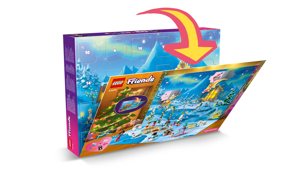 לגו Friends - לוח הפתעות חגיגי 2026 (42698)-5