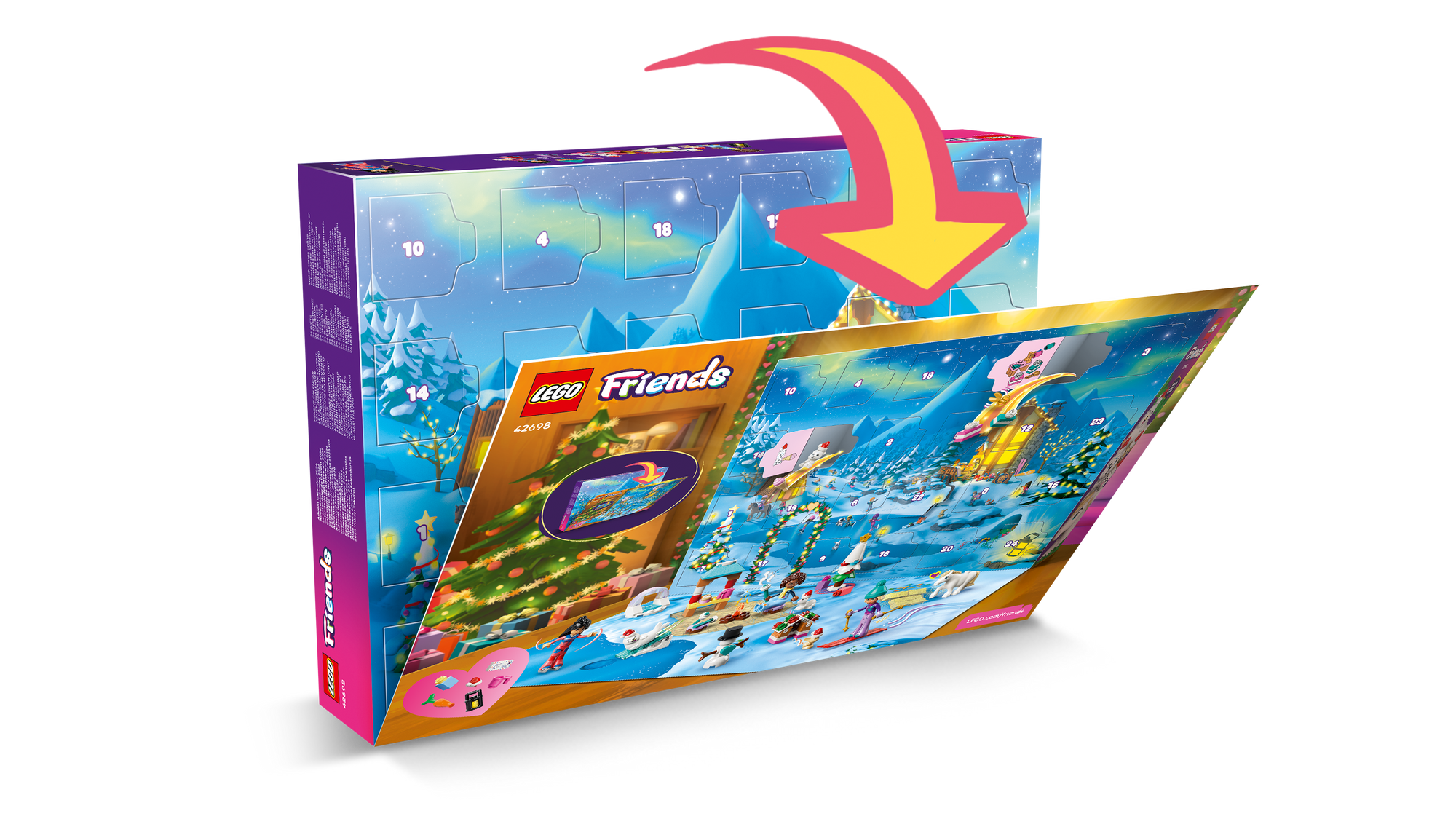 לגו Friends - לוח הפתעות חגיגי 2026 (42698)-6