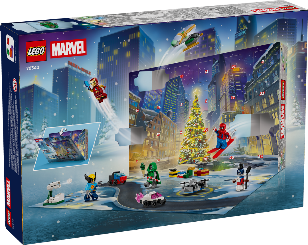 לגו Marvel - לוח הפתעות חגיגי 2026 (76340)-2