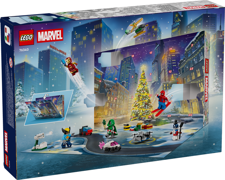 לגו Marvel - לוח הפתעות חגיגי 2026 (76340)-3