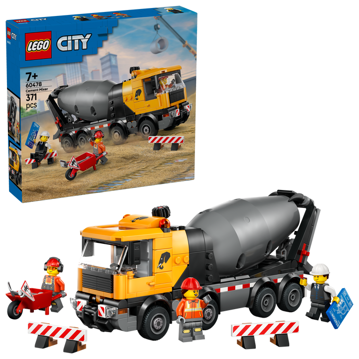 לגו City - מערבל בטון (60478)-2
