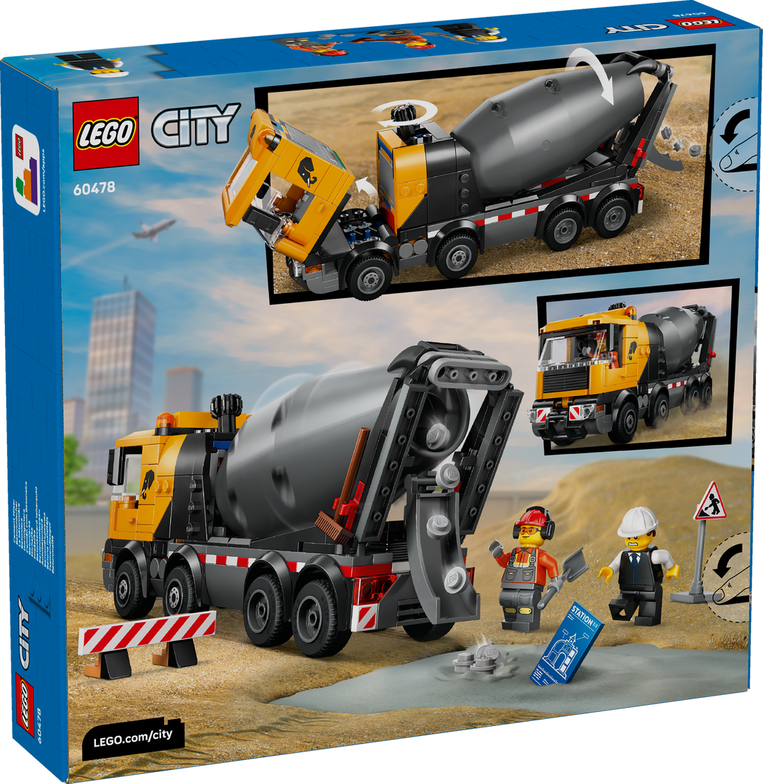 לגו City - מערבל בטון (60478)-2
