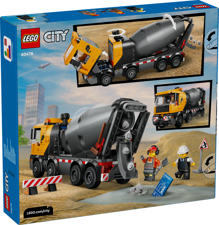 לגו City - מערבל בטון (60478)-3