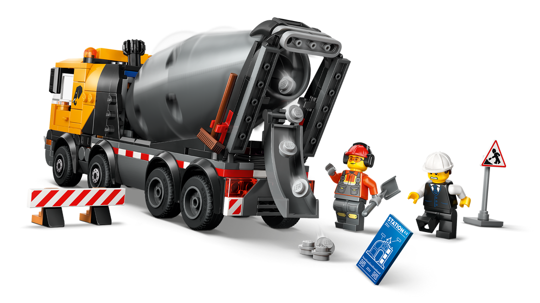 לגו City - מערבל בטון (60478)-4