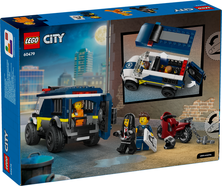 לגו City - רכב משטרתי להובלת אסירים (60479)-3