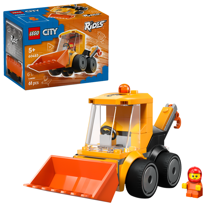 לגו City - בנסיעה – שופל בנייה (60483)-2