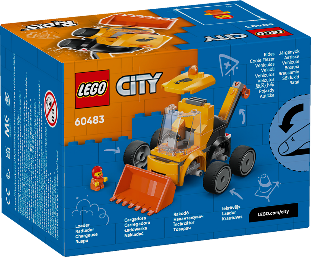 לגו City - בנסיעה – שופל בנייה (60483)-3