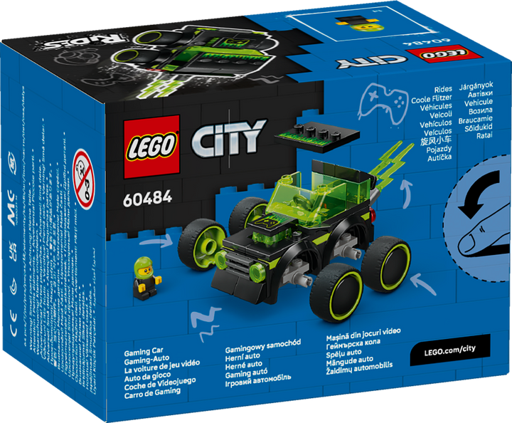לגו City - בנסיעה – מכונית מרוץ גיימינג (60484)-3