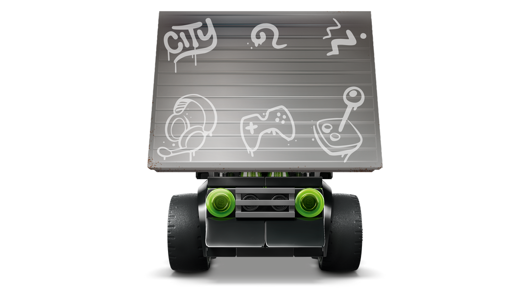 לגו City - בנסיעה – מכונית מרוץ גיימינג (60484)-4