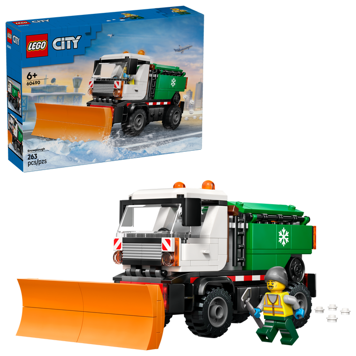 לגו City - מפלסת שלג (60490)-2