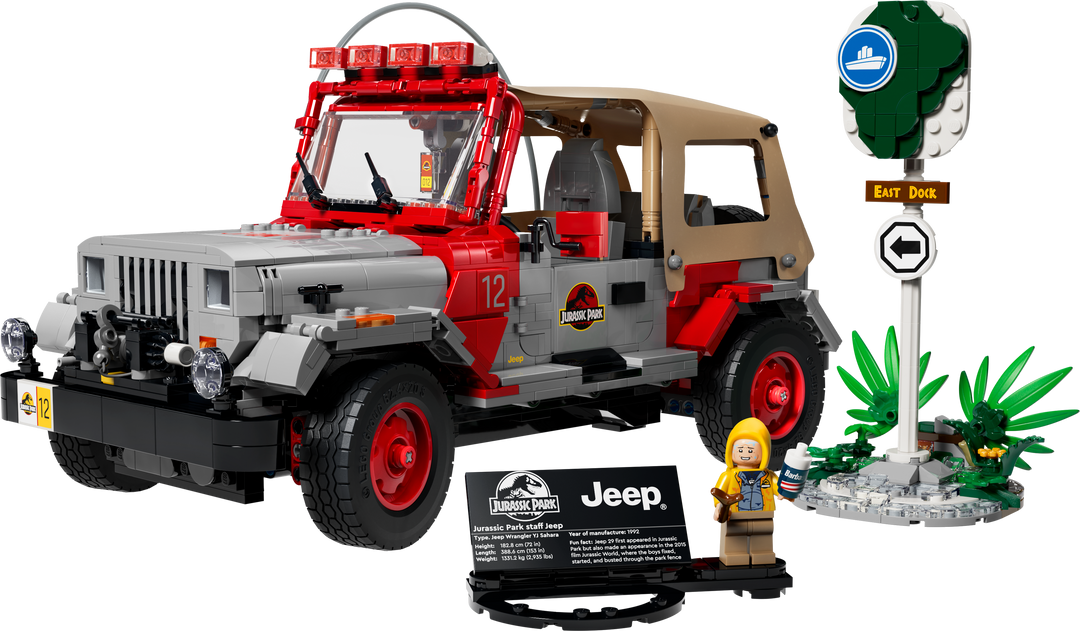 לגו Jurassic World - Jurassic Park Jeep® Wrangler (77984)