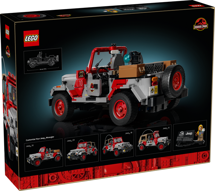 לגו Jurassic World - Jurassic Park Jeep® Wrangler (77984)-3