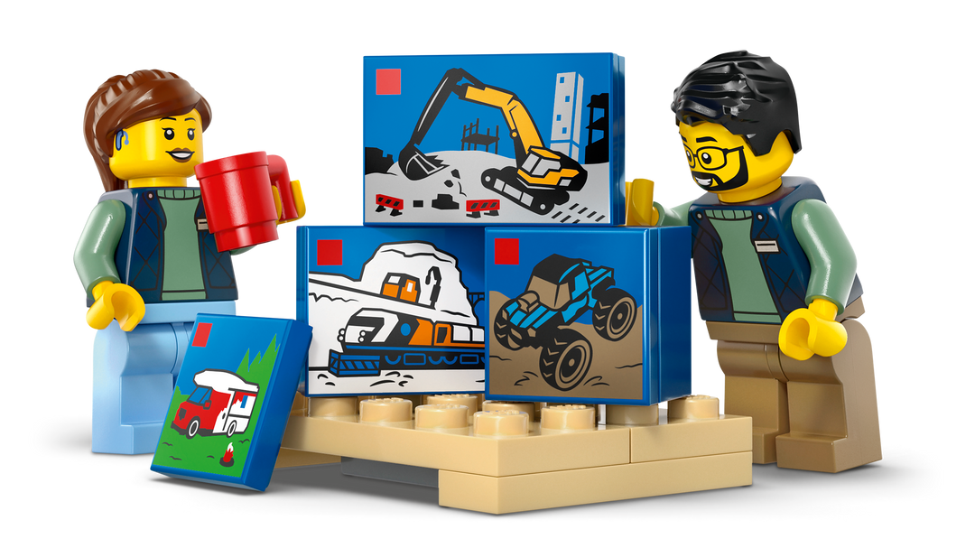 לגו City - ואן של ®LEGO (60500)-1