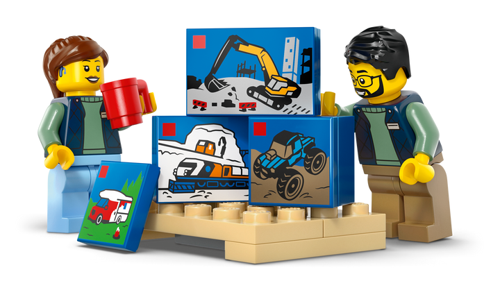 לגו City - ואן של ®LEGO (60500)-2