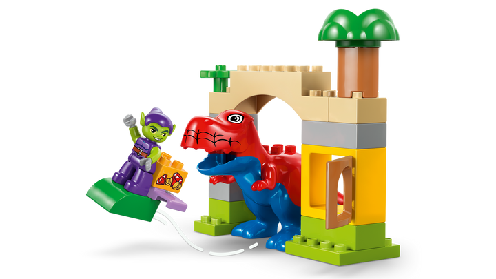 לגו DUPLO® - דינוזאור ספיידי-רקס נגד הגובלין הירוק (10463)-6