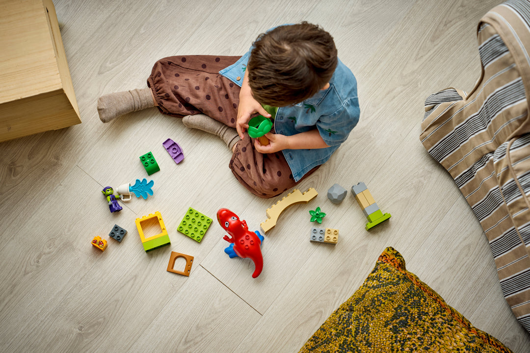 לגו DUPLO® - דינוזאור ספיידי-רקס נגד הגובלין הירוק (10463)-6