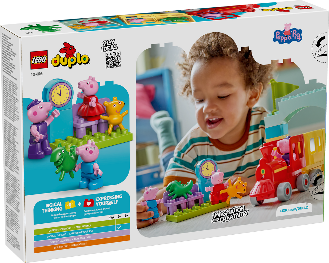 לגו DUPLO® - טיול ברכבת עם סבא חזיר (10466)-2