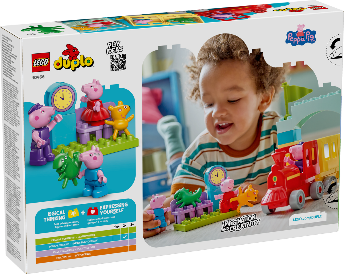 לגו DUPLO® - טיול ברכבת עם סבא חזיר (10466)-3