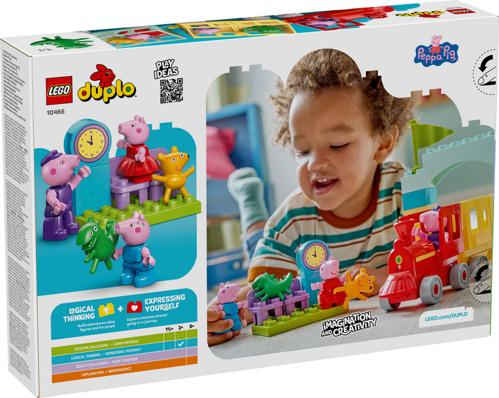 לגו DUPLO® - טיול ברכבת עם סבא חזיר (10466)-3