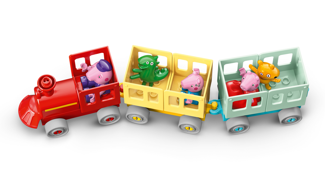 לגו DUPLO® - טיול ברכבת עם סבא חזיר (10466)-3