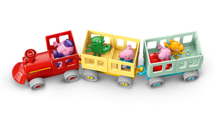 לגו DUPLO® - טיול ברכבת עם סבא חזיר (10466)-4