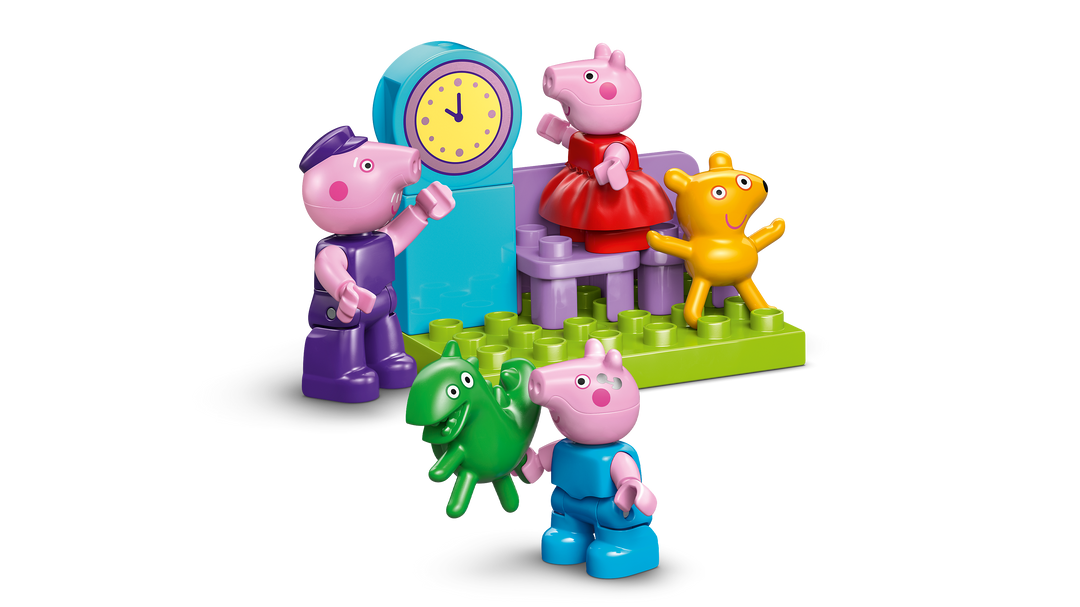 לגו DUPLO® - טיול ברכבת עם סבא חזיר (10466)-4