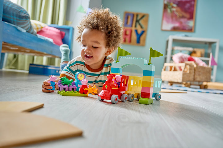 לגו DUPLO® - טיול ברכבת עם סבא חזיר (10466)-7