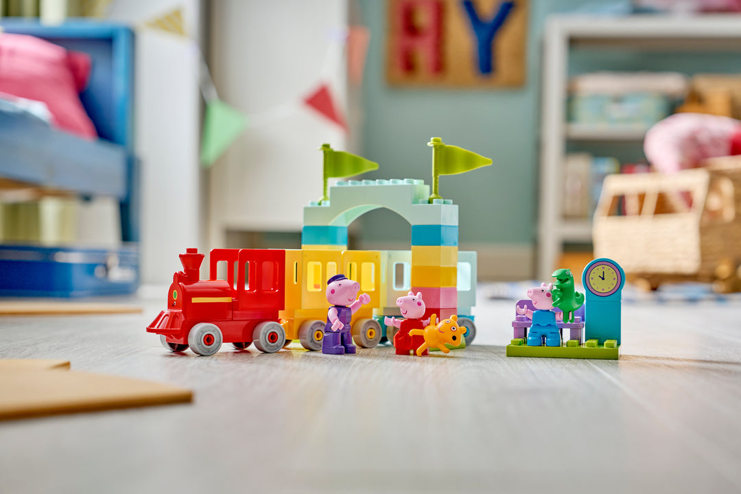לגו DUPLO® - טיול ברכבת עם סבא חזיר (10466)-7