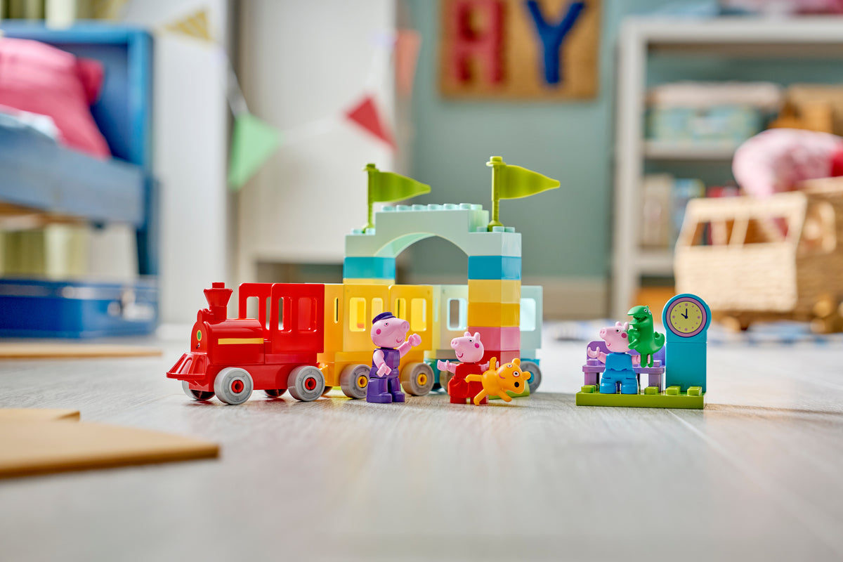לגו DUPLO® - טיול ברכבת עם סבא חזיר (10466)-8