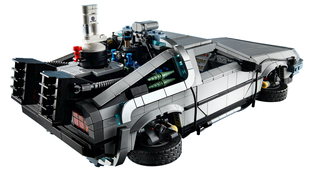לגו Icons - חזרה לעתיד במכונת הזמן (10300)-5