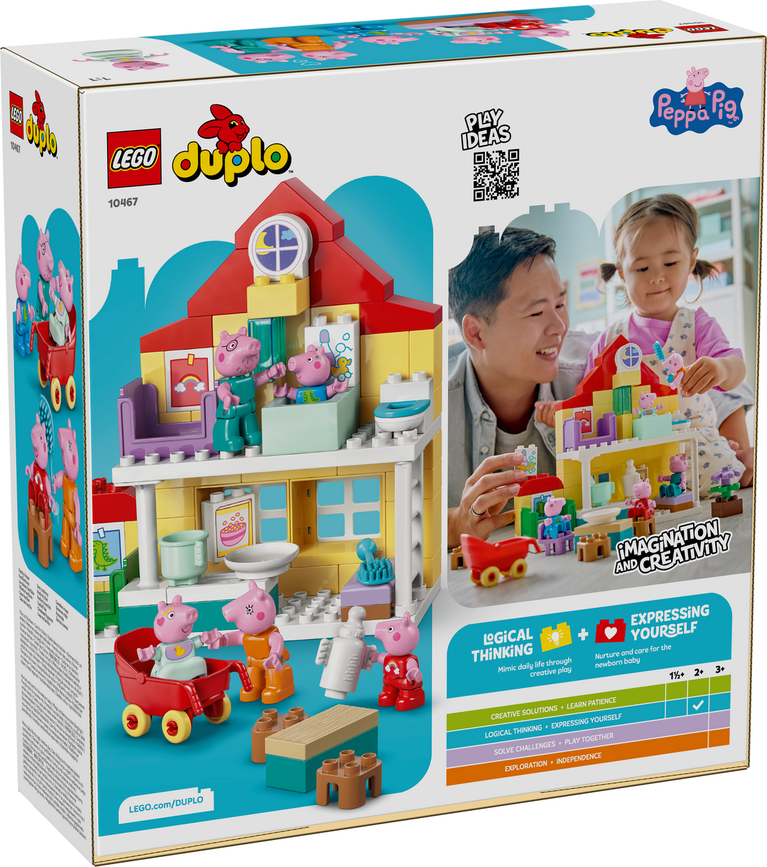 לגו DUPLO® - בית משפחה (10467)-1