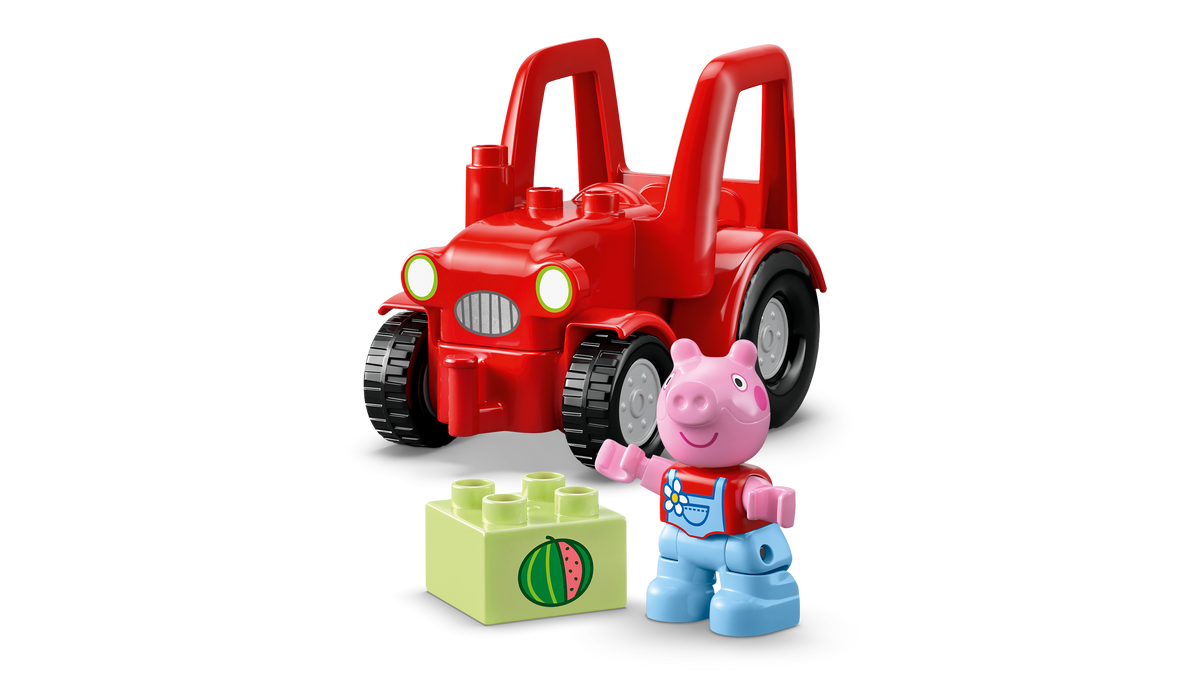 לגו DUPLO® - טרקטור ודוכן בשוק (10468)-4