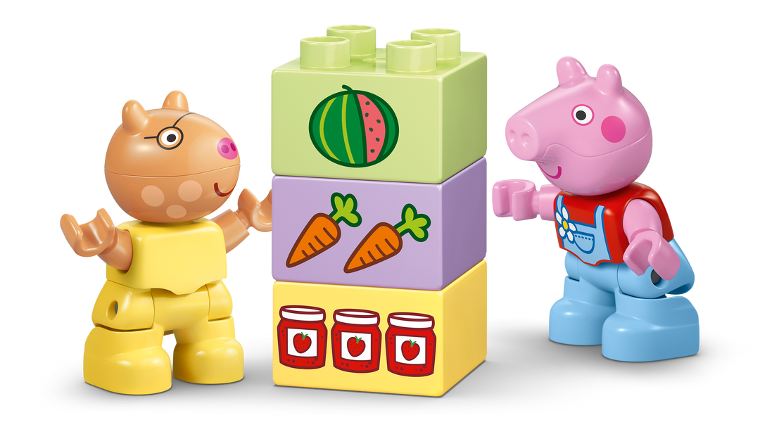 לגו DUPLO® - טרקטור ודוכן בשוק (10468)-4