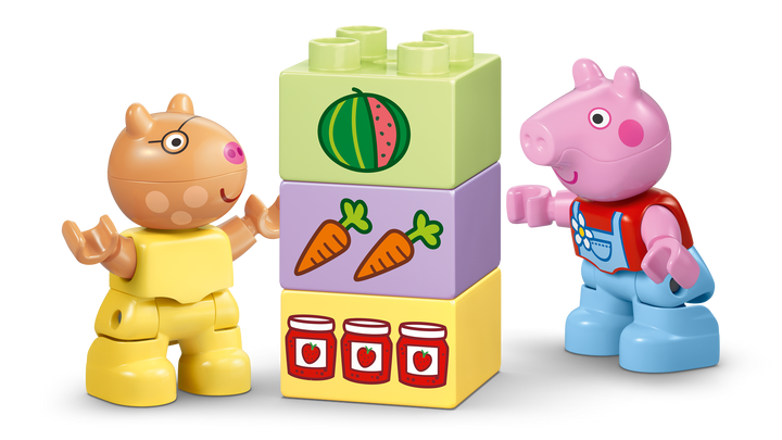 לגו DUPLO® - טרקטור ודוכן בשוק (10468)-5