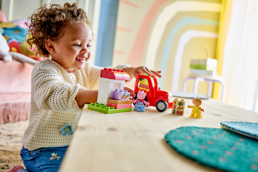 לגו DUPLO® - טרקטור ודוכן בשוק (10468)-5
