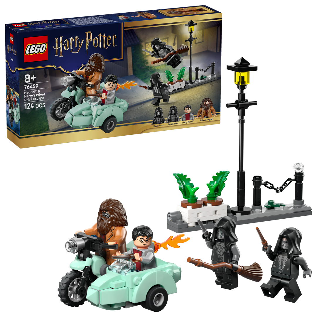 לגו Harry Potter™ - הבריחה של האגְרִיד והארי בדרך פריווט (76459)-2