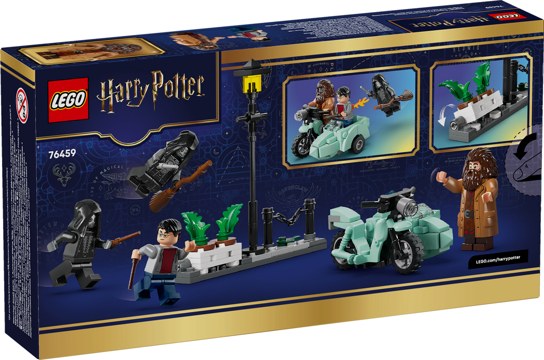 לגו Harry Potter™ - הבריחה של האגְרִיד והארי בדרך פריווט (76459)-11