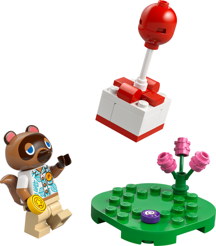 לגו Animal Crossing™ - Tom Nook ומתנה מעופפת (30731)-1
