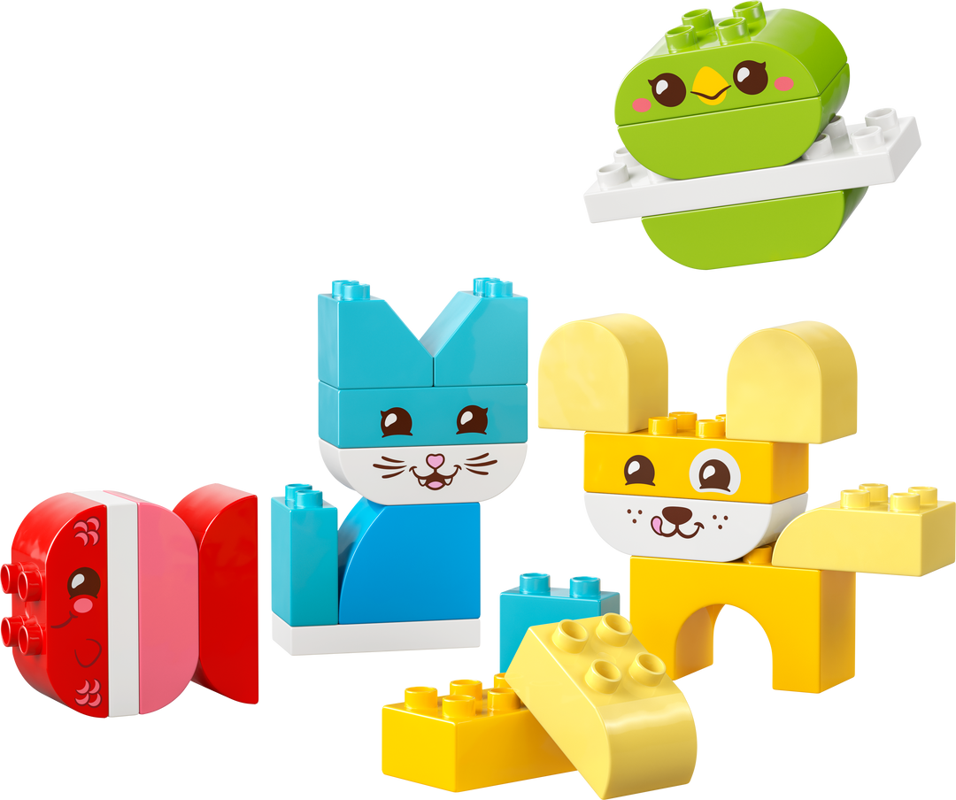 לגו DUPLO® - חיות מחמד חמודות ויצירתיות 3 ב-1 (10477)