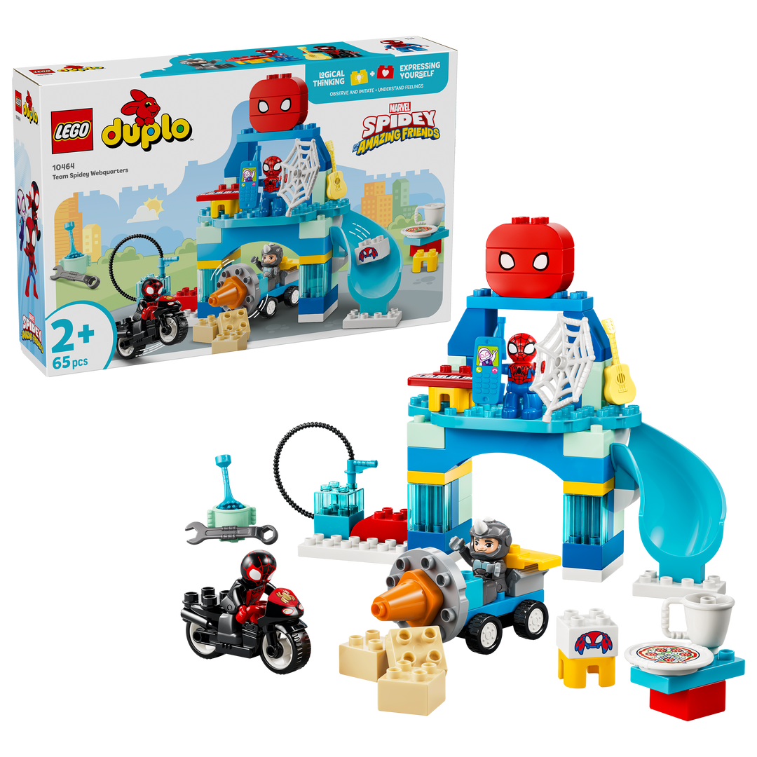 לגו DUPLO® - צוות של ספיידי במפקדת-רשת (10464)-2