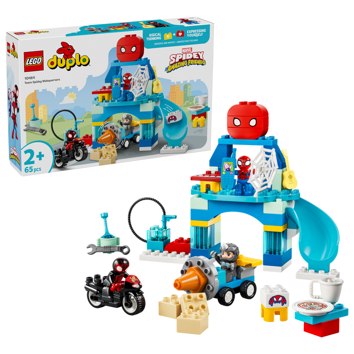 לגו DUPLO® - צוות של ספיידי במפקדת-רשת (10464)-2