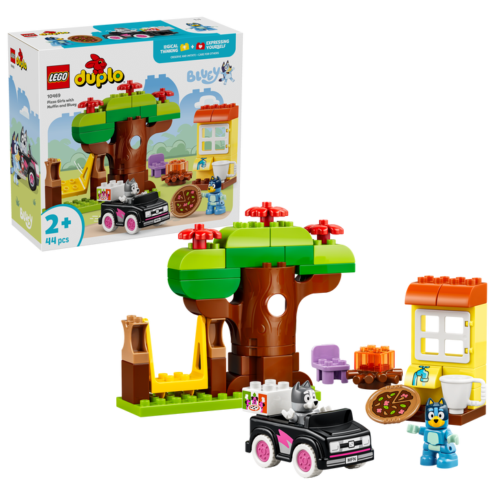 לגו DUPLO® - נערות הפיצה עם בלואי ומאפין (10469)-2