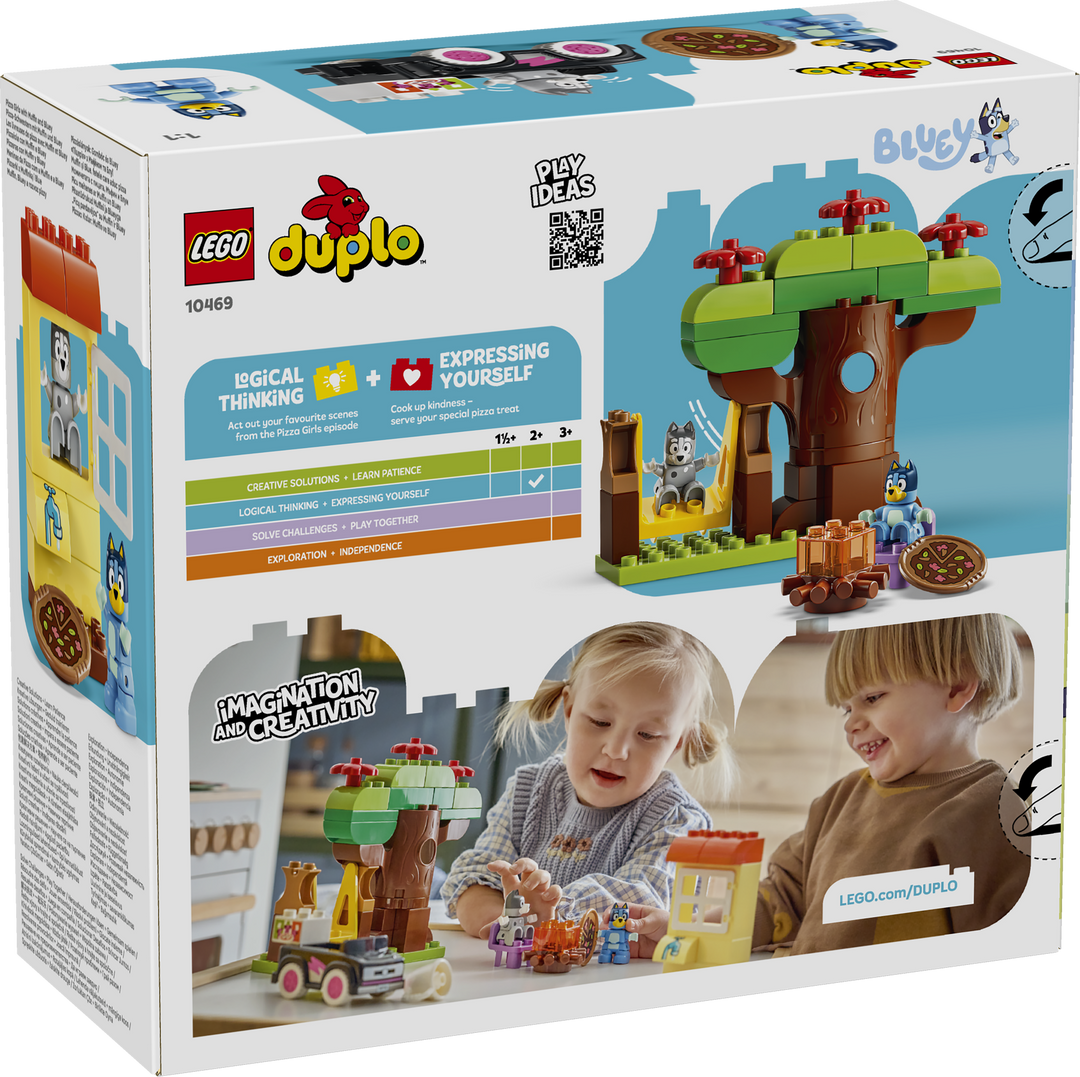לגו DUPLO® - נערות הפיצה עם בלואי ומאפין (10469)-2